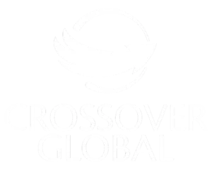 crossover logo white